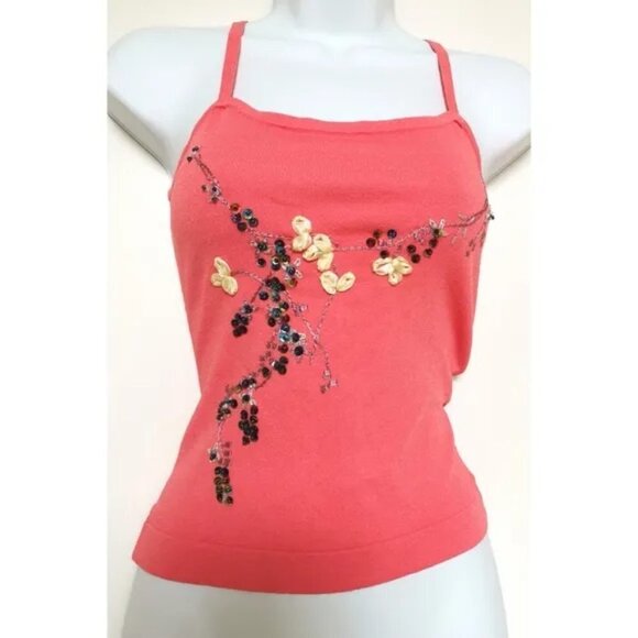 NWOT Peach Camisole top Magda Rose sz 8 - Picture 2 of 7